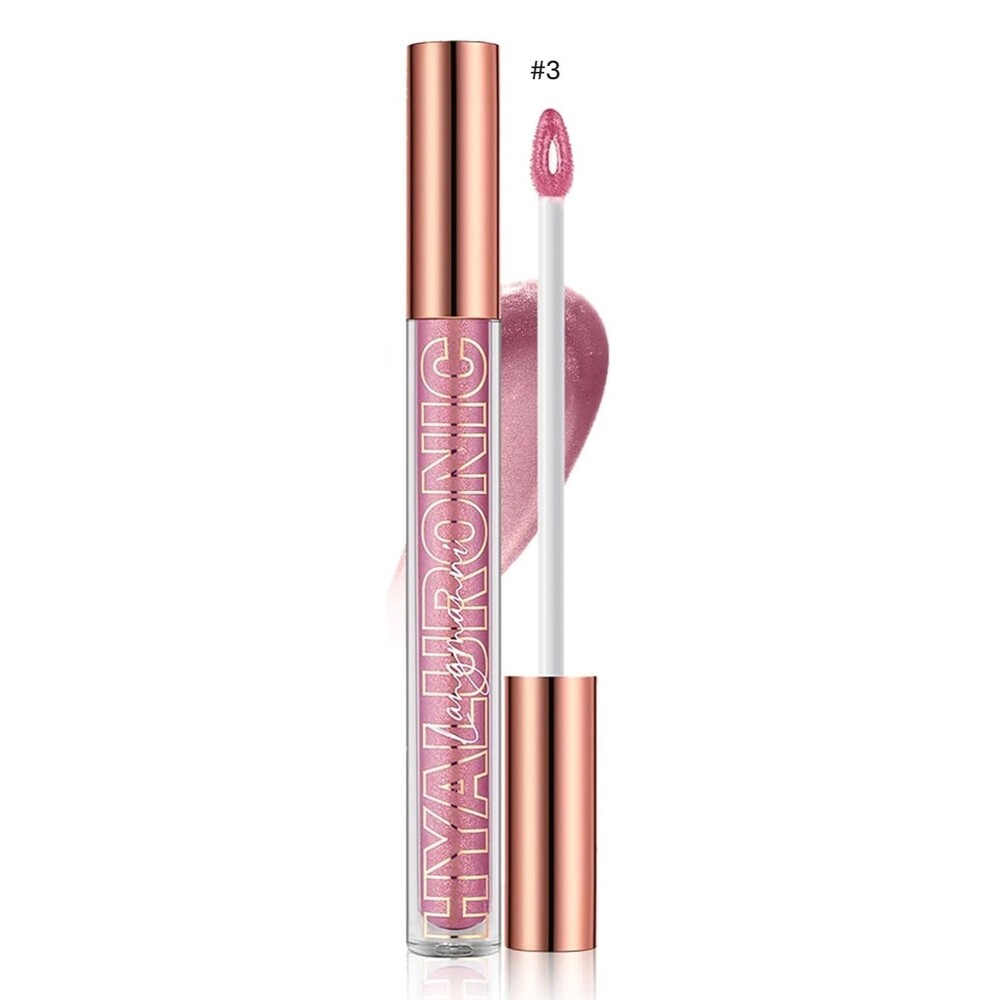 LANGMANNI 2-Pc Hyaluronic Acid Lip Gloss Set - Plump, Moisturize, Shine!